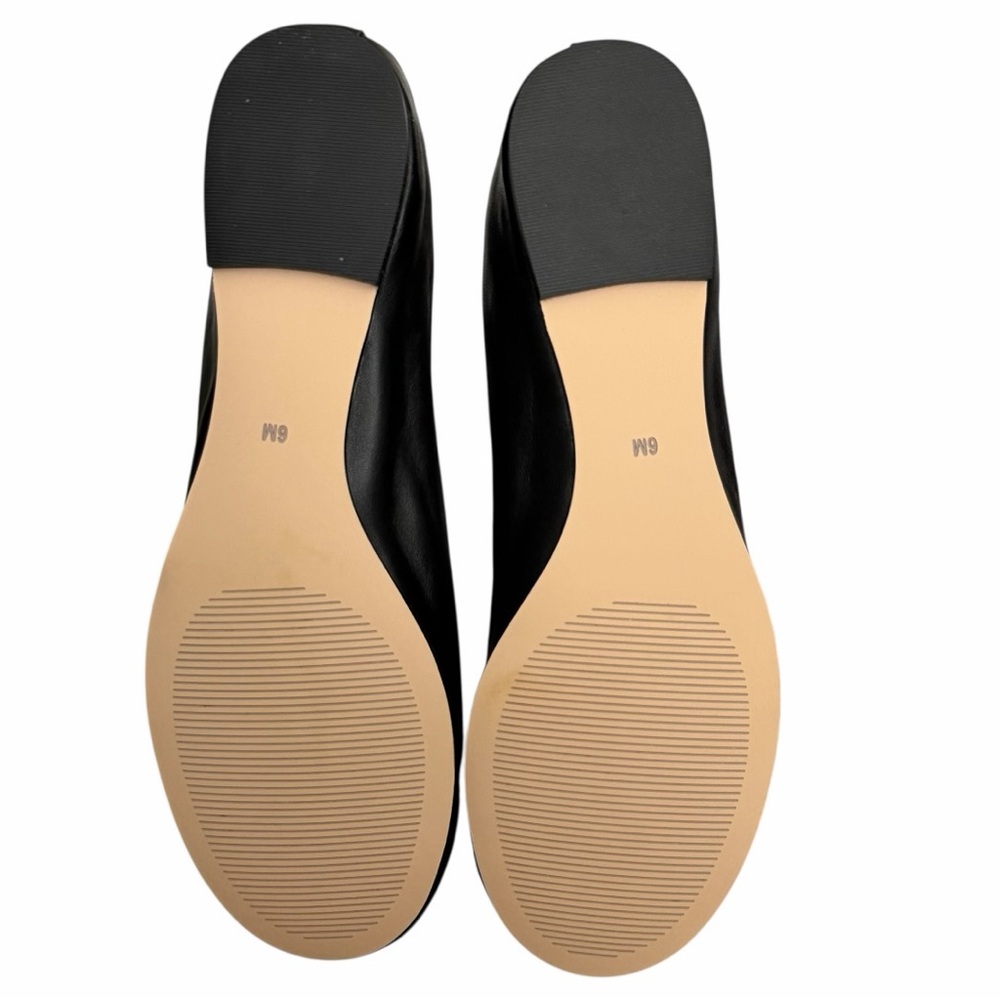 Haven Well With In Soft Leather Ballet Flats in Black Size 6 New - Picture 2 of 3